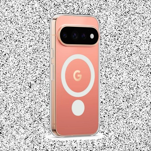 Funda para móvil Google TPU transparente con protección Pixelsnap para Pixel 11 Pro