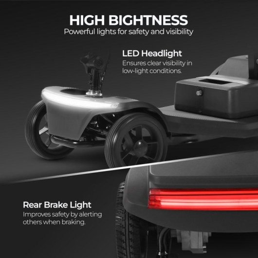 Scooter eléctrica Sweetrich S2 250W batería extraíble asiento desmontable