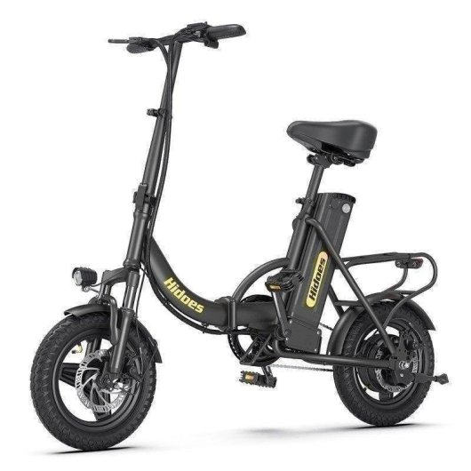 Bicicleta Eléctrica Plegable Hidoes C5 350W 14" Autonomía 25 km
