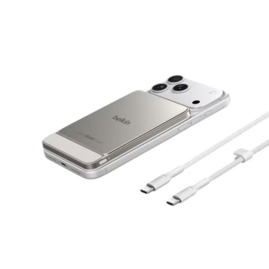 Power Bank Belkin UltraCharge Pro Slim 5000 mAh 15 W Flugzeugtauglich Beige