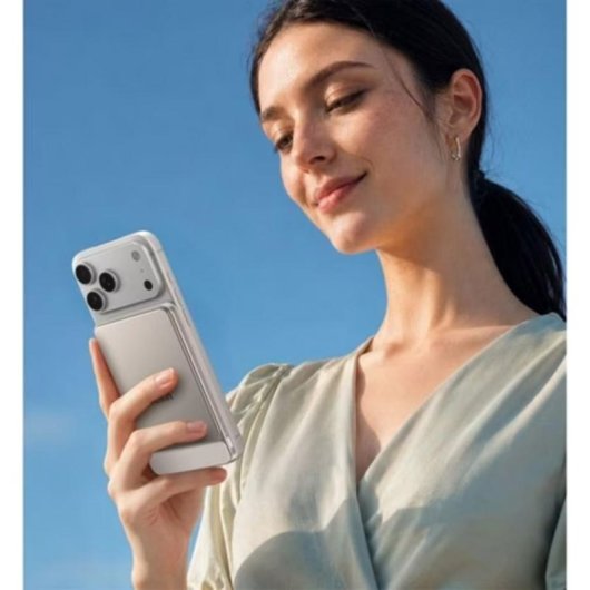 Power Bank Belkin UltraCharge Pro Slim 5000 mAh 15 W Flugzeugtauglich Beige