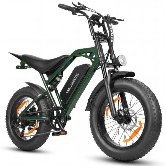 Bicicleta Eléctrica ESKUTE V202 250W 48V Neumáticos 20"x4"