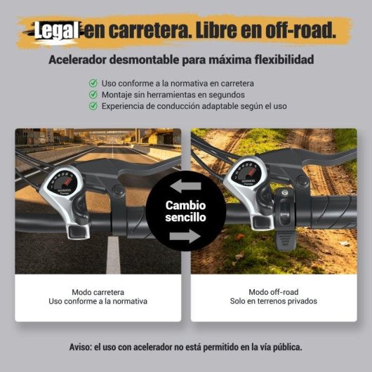 Vélo électrique Eskute V202 Moteur 250W Batterie 48V 20,8Ah Autonomie 50-80 km