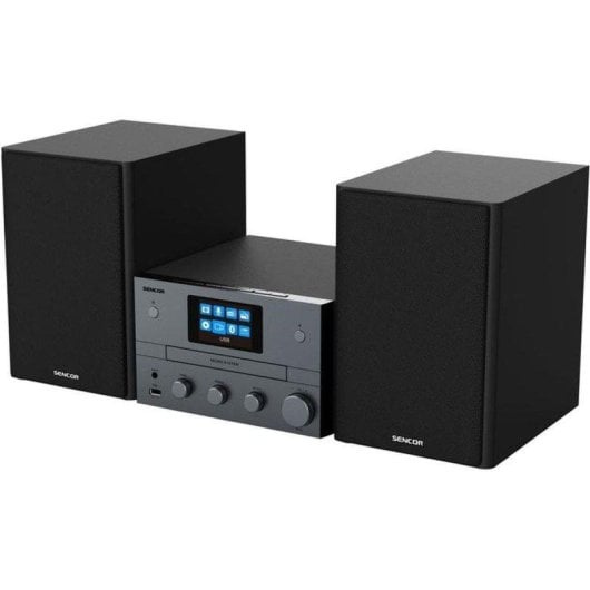 Micro Chaîne Sencor SMC 5700WDB 100W RMS Wi-Fi Bluetooth DAB+ USB CD