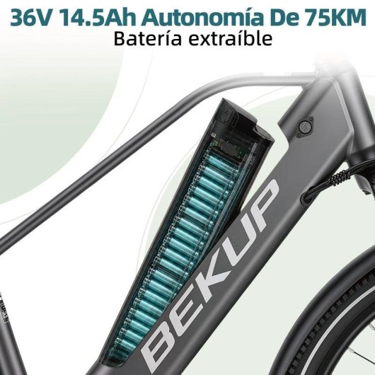 Elektrofahrrad Bekup V2 Motor 250 W Reichweite 75 km