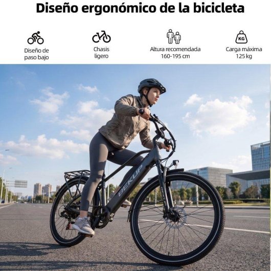 Elektrofahrrad Bekup V2 Motor 250 W Reichweite 75 km