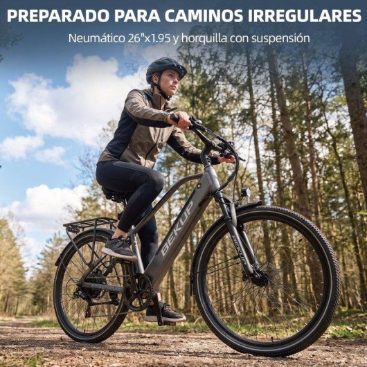 Elektrofahrrad Bekup V2 Motor 250 W Reichweite 75 km