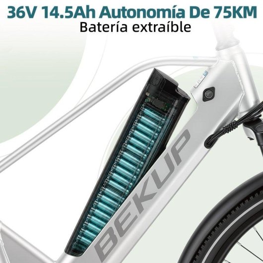 Velo electrique Bekup V2 - Moteur 250 W et Batterie 36 V 14,5 Ah