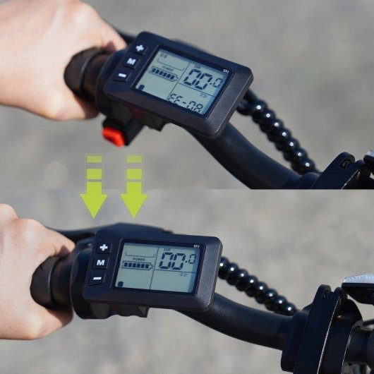 Bicicleta eléctrica plegable AVDL A10 250W 36V 12.8Ah 16"