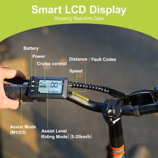 Bicicleta eléctrica plegable AVDL A10 250W 36V 12.8Ah 16"