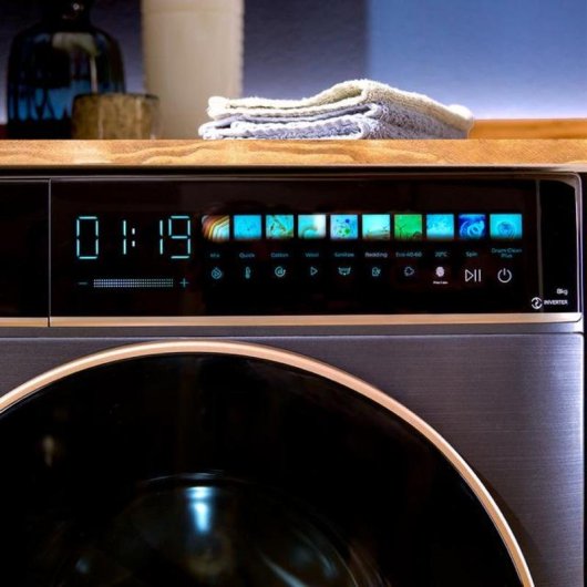 Lavasecadora Cecotec 8 kg A/D Bolero Wash&Dry 85900 Inverter con vapor