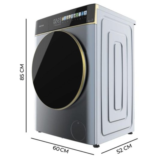 Lavasecadora Cecotec 8 kg A/D Bolero Wash&Dry 85900 Inverter con vapor