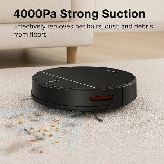 Aspirador Robô com Mopa Liectroux M7s Pro Navegação 2D 4400mAh 110 Min