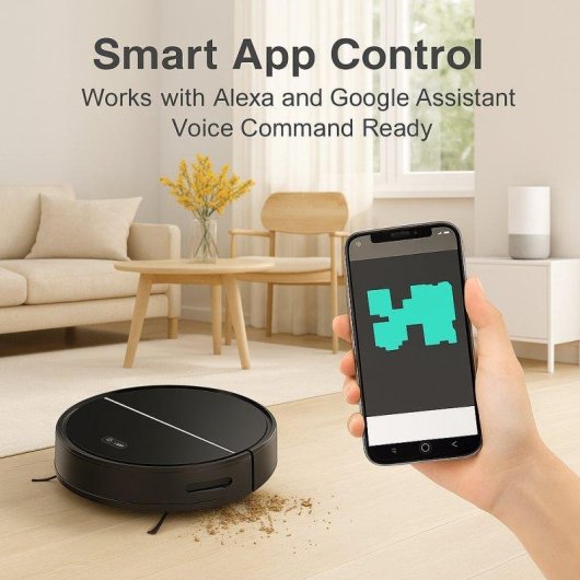 Aspirador Robô com Mopa Liectroux M7s Pro Navegação 2D 4400mAh 110 Min