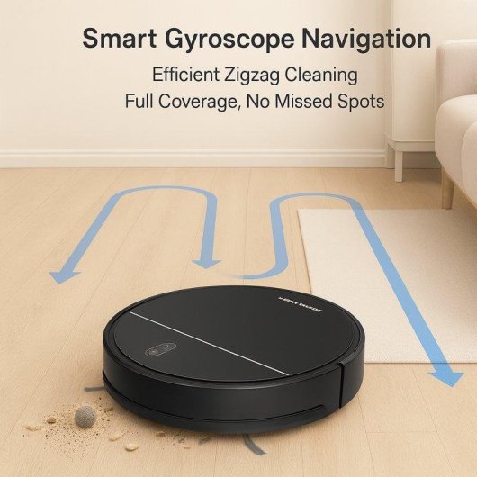 Aspirador Robô com Mopa Liectroux M7s Pro Navegação 2D 4400mAh 110 Min