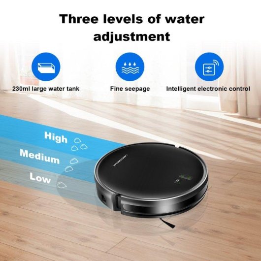 Robot Aspirapolvere e Lavapavimenti Liectroux L200 Navigazione Intelligente 4000Pa Controllo App