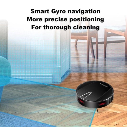 Robot Aspirador y Fregasuelos Liectroux V3S Pro Navegación 2D 4000 Pa Control App Wi-Fi