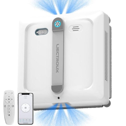 Robot pulisci vetri Liectroux S9 9000Pa Spruzzo 4 Vie APP