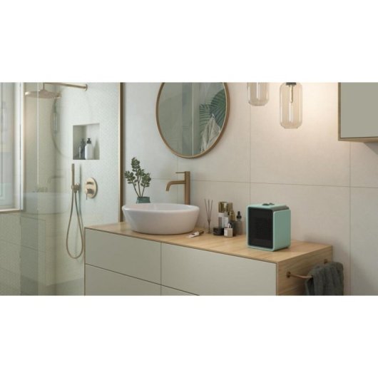 Chauffage Céramique Olimpia Splendid 99228 1800W Vert Rotatif