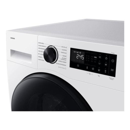 Lavasecadora Samsung 9kg A/D WD90HG5U34BEEC con AI EcoBubble y vapor