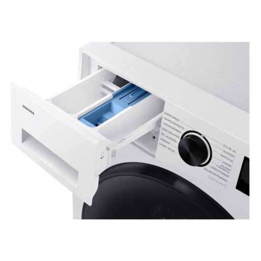 Lavasecadora Samsung 9kg A/D WD90HG5U34BEEC con AI EcoBubble y vapor