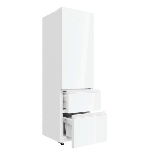Frigorífico Combi Haier HTW7620DNGW No Frost 205 cm 414 L D Blanco WiFi IA