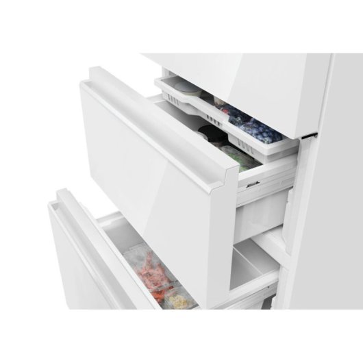 Frigorífico Combi Haier HTW7620DNGW No Frost 205 cm 414 L D Blanco WiFi IA