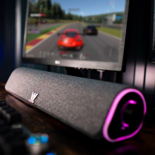 Barra Audio Woxter Big Bass 330 BT 2.0 20W Bluetooth Illuminazione RGB