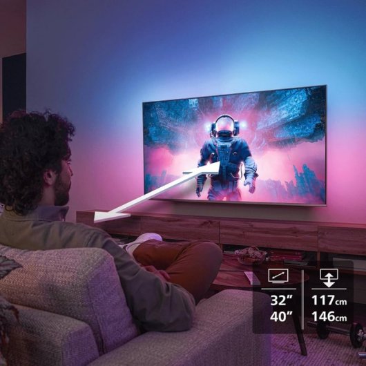 TV Philips QLED 32PQS6901/12 32" Full HD 60Hz Smart TV Titan OS HDR10 Ambilight