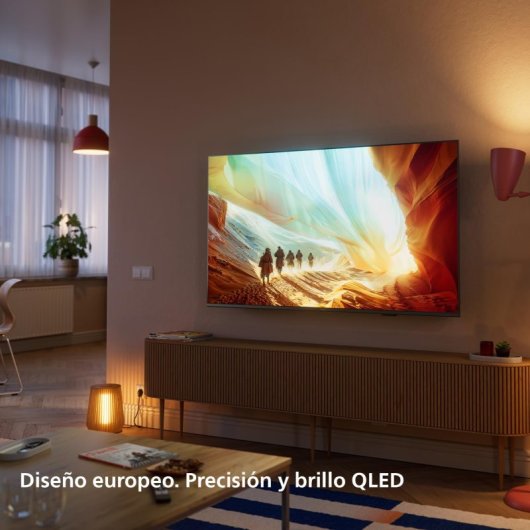 TV Philips QLED 75PQS7801 75" 4K UltraHD 60Hz Smart TV Titan OS HDR10+ Dolby Atmos