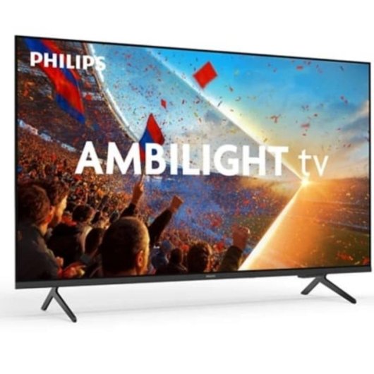 TV Philips LED 65PUS8001/12 65" 4K UltraHD 60Hz Smart TV Titan OS HDR10 Ambilight AmbiScape