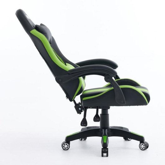 Chaise Gaming NASA Spirit Ergonomique Noir/Vert