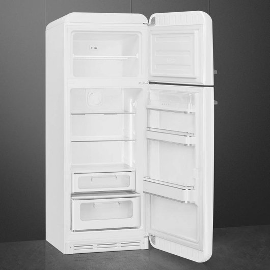 Réfrigérateur Deux Portes Smeg FAB30RWH6 Defrost 172cm 294L C Blanc