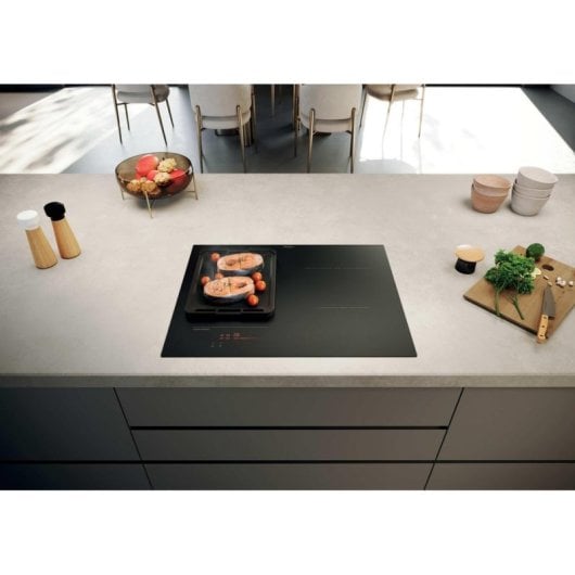 Plaque a induction Haier HAMTCB56IRCS 65 cm Lunar Black Wi-Fi 4 zones