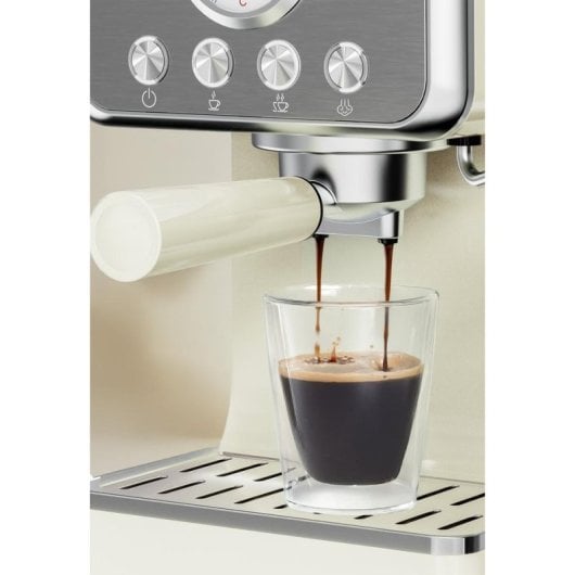 Macchina da caffè espresso Jocca 2709 1,7 L 15 bar con filtro alluminio e vassoio inox