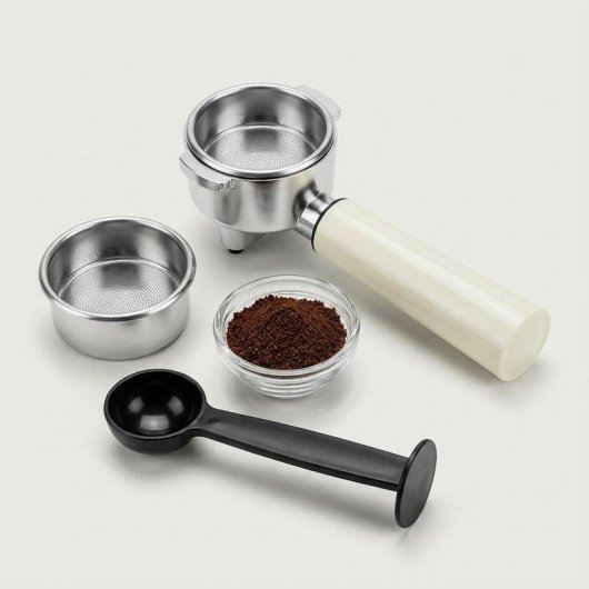 Macchina da caffè espresso Jocca 2709 1,7 L 15 bar con filtro alluminio e vassoio inox