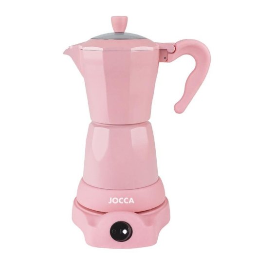 Cafetière italienne électrique Jocca 2482 6 tasses base pivotante 360º 480W