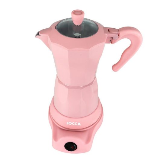 Cafetière italienne électrique Jocca 2482 6 tasses base pivotante 360º 480W