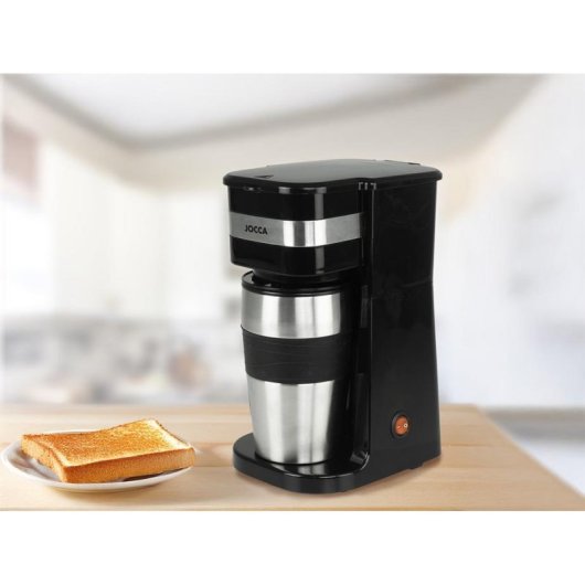 Cafetière à filtre Jocca 2768 avec thermos 420 ml et arrêt automatique