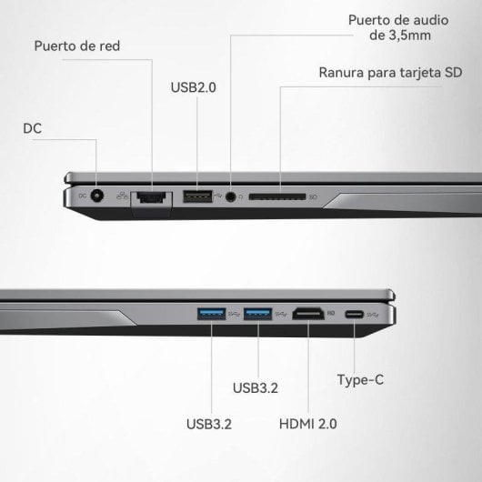 Portátil AMDEVPRO AEB16I913905HGTX2050 16" Intel Core i9-13905H 24GB 1TB SSD GTX 2050 Windows 11