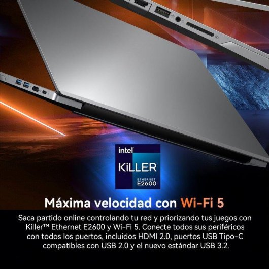 Portátil AMDEVPRO AEB16I913905HGTX2050 16" Intel Core i9-13905H 24GB 1TB SSD GTX 2050 Windows 11 Pro