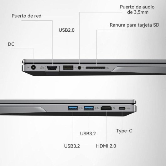 Portátil AMDEVPRO AEB16I913905HGTX2050 16" Intel Core i9-13905H 24GB 1TB SSD GTX 2050 Windows 11 Pro