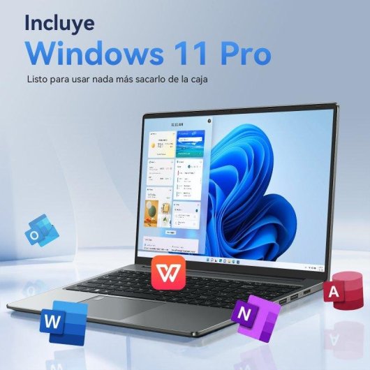 Portátil AMDEVPRO 16 16" Intel Core i5-8300H 16GB 512GB SSD Windows 11 Pro