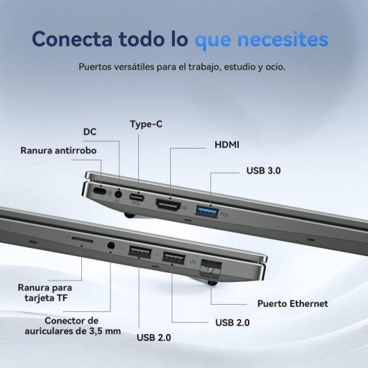 Portátil AMDEVPRO 16 16" Intel Core i5-8300H 16GB 512GB SSD Windows 11 Pro