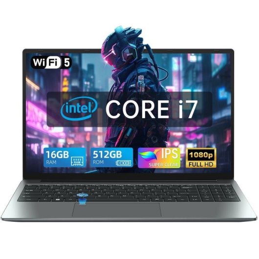 Portátil AMDEVPRO 16 Intel Core i7-8750H 16GB 512GB SSD Windows 11 Pro