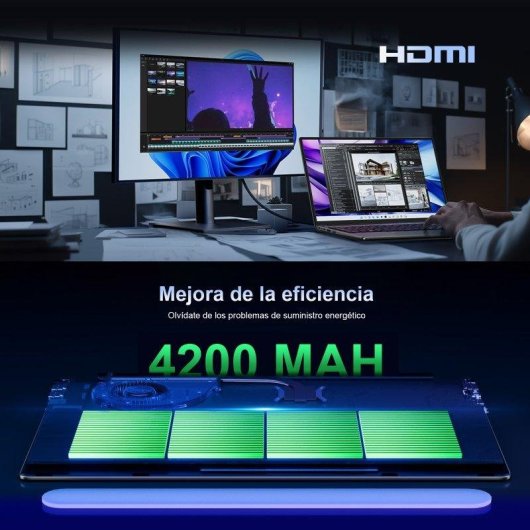 Portátil AMDEVPRO 16" Intel Core i7-8750H 16GB Windows 11 Pro 512GB SSD pantalla FHD