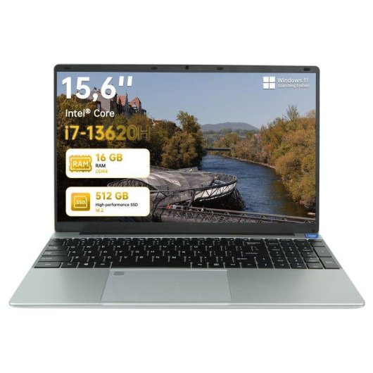 Laptop LPNAWZ 15,6" Intel Core i7 13620H 16GB 512GB SSD Windows 11