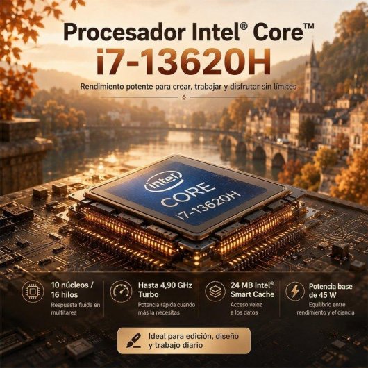 Laptop LPNAWZ 15,6" Intel Core i7 13620H 16GB 512GB SSD Windows 11