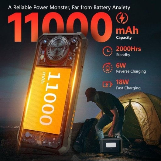 Oukitel WP53 Pro 4G 256GB 8GB 6,52" Noir Étanche