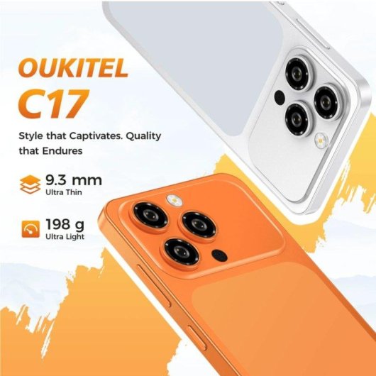 Oukitel C17 4G 4GB 64GB 6.52" Blau